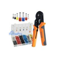 Wire ferrule crimping tool, complete with 1200 ferrules