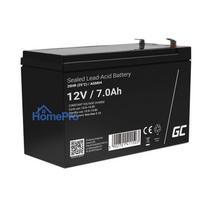 12V SAFI 7Ah battery :: Lead-Acid :: 12 Volts, 7 Amp-hours (Ah) :: Terminal type T1(4.75mm)