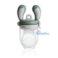 Jaunums! Akcija! Kidsme Food Feeder bērna ēdināšanas ierīce cietiem produktiem (liels) Grey no 6 mēn. 160337GR