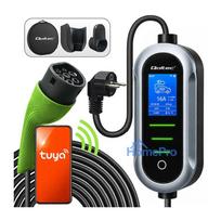 Electric car charger Type 2 - 3.5 kW, 16 A, Schuko, Wi-Fi, 5 m, Qoltec