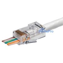 RJ45 plug (threaded, UTP, CAT5e)