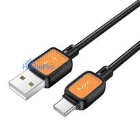 Cable USB A to USB C Hoco 3A 1 m X108 black