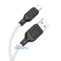 Cable USB A to Micro USB Hoco 2,4A 1 m X90 white