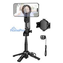Live stand Hoco with magnetic and universal hilder with remote control K27 PRO czarny