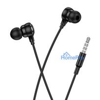 Wire earphones Jack 3,5 mm Hoco M116 black