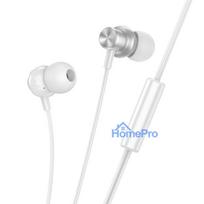 Wire earphones Jack 3,5 mm Hoco M110 silver