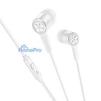 Wire earphones Jack 3,5 mm Hoco M104 white