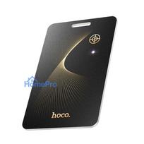Locator compatible with Apple Find My Hoco card shape E92 black