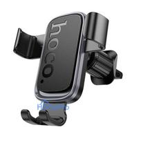 Gravity car phone holder Hoco air vent H80 black and gray