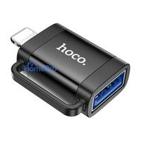 Adapter OTG Lightning to USB A Hoco UA31A black