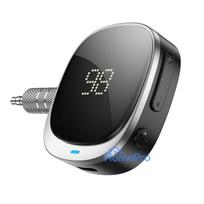 Adapter AUX bluetooth Jack 3,5 mm Hoco with display E80 black