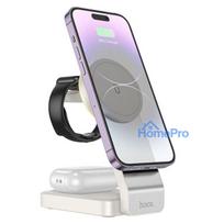 Wireles charger Hoco 3in1 15W compatible with MagSafe CQ3 white