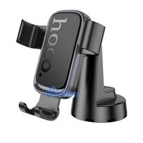 Gravity car phone holder Hoco dashboard H81 black and gray