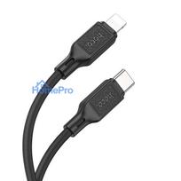 Cable USB C to Lightning Hoco PD 20W 1 m X90 black
