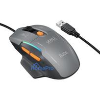 Wired mouse Hoco GM52 RGB Gaming black / gray