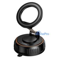 Car phone holder compatible with MagSafe with suction cup Hoco H105 black