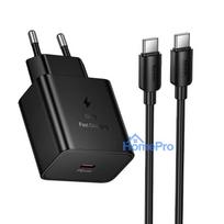 Charger Hoco N77 45W USB-C + USB-C to USB-C cable 1.0m black