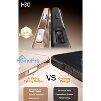 HDD Clear MagSafe Case for Apple iPhone 16 Pro Max transparent