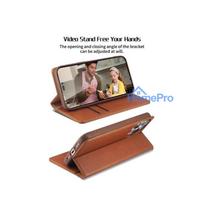 HDD Magnetic Wallet Case Samsung A405 A40 purple
