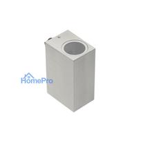 TIAGO Facade bidirectional square luminaire GTV LD-TIAGOGU10D-01KW (white, 2x35W, IP54)