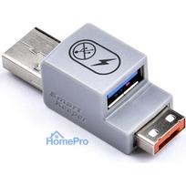 SmartKeeper Basic "USB-A Port" Smart Data Blocker Orange