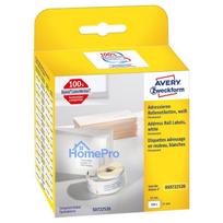 AVERY Zweckform Label roll for label printer AS0722520 white, 54.0 x 25.0 mm, 1 x 500 labels