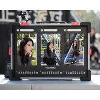 Monitor - Feelworld PS101 3x 10.1' 1200x1920 HDMI 2.0 3G-SDI Aluminum Housing