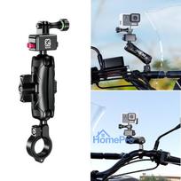 Action Camera Mount - VRIG Kewig R22B-C2U2 Clamp for 22-32mm Tube 360° Rotation