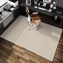 VIKAMA Paprastas žaidimų kambario kilimas Studijinis kompiuterio pasukamas krėslas Garso izoliacijos kojų atrama Miegamojo bendrabučio grindų kilimėliai Namų dekoravimas 60cm x 90cm gray