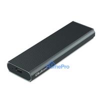 External storage M.2 SSD enclosure, NVMe, PCIe, USB 3.1, USB-C 10Gb/s, 4TB, Qoltec ®