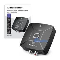 Wireless audio HiFi transmitter / receiver for home and car, Bluetooth 6.0, NFC, 2 x RCA, 1 x 3.5mm, Q