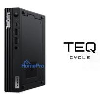 Teqcycle Lenovo ThinkCentre M80q Intel® Core™ i5-10500T 16GB DDR4-SDRAM 256GB SSD Windows 11 Pro Mini PC Melns