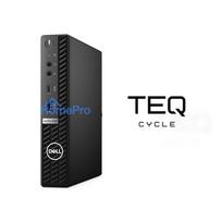 Teqcycle DELL OptiPlex 5080 Intel® Core™ i5 i5-10500T 16GB DDR4-SDRAM 256GB SSD Windows 11 Pro MFF Mini PC Melns