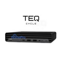 Teqcycle HP EliteDesk 800 G6 Intel® Core™ i5-10400T 16GB DDR4-SDRAM 256GB SSD Windows 11 Pro MFF Mini PC Melns