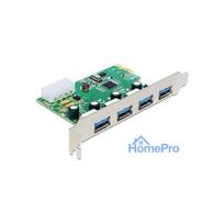 DELOCK DeLOCK PCIe x1 card to 4x external USB Type-A 5Gbit / s, USB controller