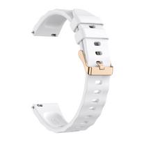 18mm Silicone Strap for Garmin Venu 2S 3S Forerunner 255S 265S Sport Wrist Band for Garmin Vivoactive 4S Active S Universal Band Forerunner 255S 265S gray