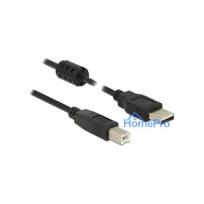 DeLOCK 0.5m, USB 2.0-A / USB 2.0-B USB cable