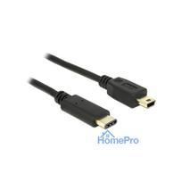 DeLOCK 2m, USB2.0-C / USB2.0 Mini-B USB cable