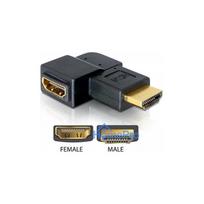 DeLOCK Adapter HDMI male HDMI female 90° right