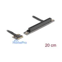 DELOCK Adapteris Mini PCIe spraudnim uz PCIe 3.0 x16 slotu 90°