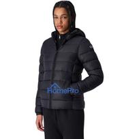 Champion Hooded Polyfilled Sieviešu Jaka Melna M