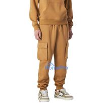 CHAPPI Vīriešu Champion Rib Cuff Cargo Bikses Sinepju Krāsā 220298 MS034 S