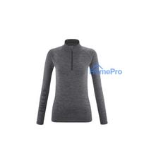 MILLET W Drynamic Warm 44958 Zip Base Layer Graphite - L / XL