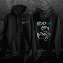 CFMoto 250SR S Motorcycle hoodie-Casual Pullover Sweatshirt Pullover for Riders XXXL black