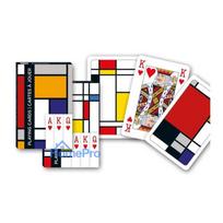 Playing cards - Piatnik Squares 2 packs 55 cards red and blue