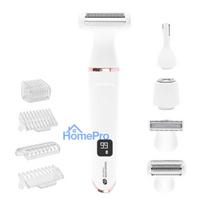 Rio SHTR-EU / 1.3 Go Smooth 4-In-1 Lady Shaver & Bikini Trimmer, White