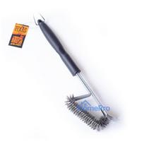 GRILL BRUSH WITH SCRAPER (44 CM)