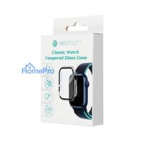 Bestsuit Case with Hybrid Glass for Apple Watch series 7 / 8 / 9-45mm - transparent