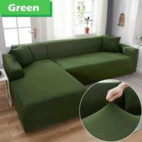 Elastinis sofos užvalkalas svetainei 1/2/3/4 vietų L formos kampinis sofos užvalkalas Chaise Longue tamprus sofos sofos fotelio užvalkalas 3 Seater 190-230cm