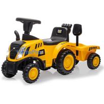 Jamara Jamara Rutscher Caterpillar traktors ar piekabi 2in1 yellow